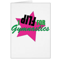 Personalised GYMNASTICS Gifts Card