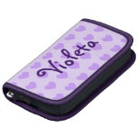Personalised Heart Pattern Rickshaw Folio Folio Planner