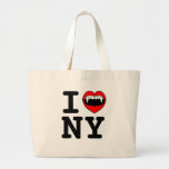 Personalised "I Vampire Bite (Place)" Bag