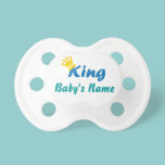 Personalised "King" Name Baby Pacifier pacifiers