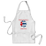 Personalised Kiss Me I'm Cuban Apron