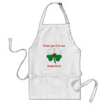 Personalised Kiss Me I'm Ukrainian Apron