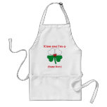 Personalised Kiss Me I'm Ukrainian Apron