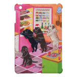 Personalised Labradors in the Kitchen Painting