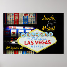 Personalised Las Vegas Party is Here Posters