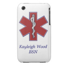 Personalised Medical Case-Mate Case iPhone 3 Case-Mate Cases