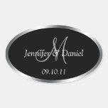 Personalised Monogram Wine Labels To Customise stickers