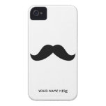 Personalised Moustache Case-Mate iPhone 4 Cases