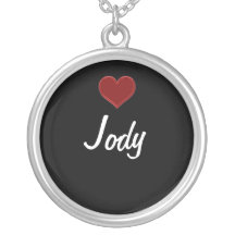 Personalised Necklace-JODY Sterling Silver Cool!