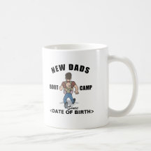 Personalised New Dads Boot Camp Coffee Mug