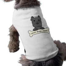 Personalised Pitbull Doggie Tee Shirt