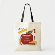 Personalised Teacher's Bag
