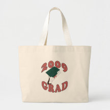 PERSONALIZE 2009 GRADUATION CANVAS BAG