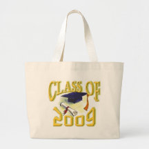 PERSONALIZE 2009 GRADUATION TOTE BAGS