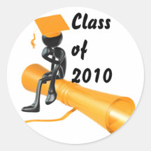 PERSONALIZE 2010 GRADUATIONS GIFTS STICKER