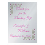 PERSONALIZE PK.100  PHOTO THANK YOU CARDS BUSINESS CARD TEMPLATE