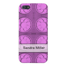 Personalized Pink flower pattern iPhone 5 Case