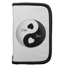 Personalized Yin Yang Love Folio Planner