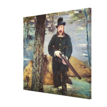Pertuiset, Lion Hunter, 1881 Gallery Wrapped Canvas