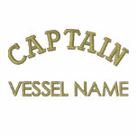 Pesonalised Boat Name Captain Hoodie