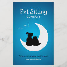 Pet Care / Pet Sitting business flyer