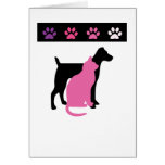 Pet Care Thank You Cards cards