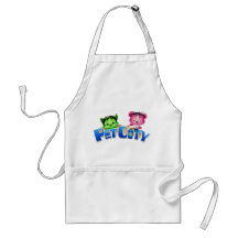 Pet City apron with logo