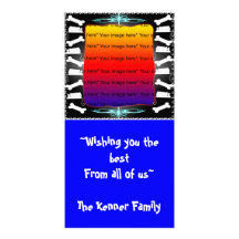 pet frame photo greeting card