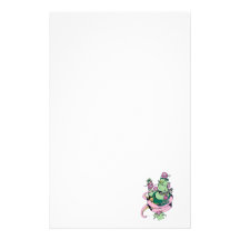 pet monster with pets funny vector cartoon customized stationery
