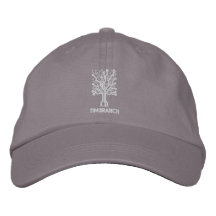 Pet Stormgrijs Geborduurde Baseball Petten