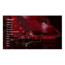 Petal Splash Business Card Template