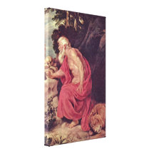 Peter Paul Rubens - St Jerome Stretched Canvas Prints