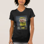 Peter the pig sailing his boat tshirt