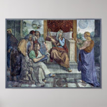 Peter von Cornelius - Joseph interprets dreams Poster