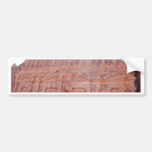 Petra Jordan Palace Tombs Bumper Stickers
