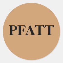 PFATT- Primitive Folk Art Trinkets and Treasures Stickers