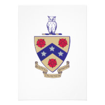 PGD Coat of Arms Custom Announcements