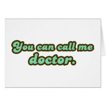 Ph.D. & Med School Graduation Gifts Greeting Card
