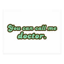 Ph.D. & Med School Graduation Gifts Post Card