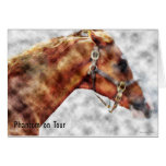 Phantom on Tour greeting card