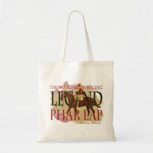 Phar Lap - Thoroughbred Horse Racing Legend Bags