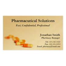 Pharmacy Buisness Card Business Cards