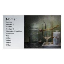 Pharmacy - Victorian Apparatus Business Card Template