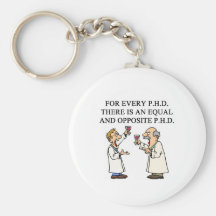 PHD proverb Keychain
