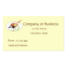 Pheasant, Bird, Nature, Environment, Business Card