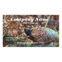 Pheasant Business Card