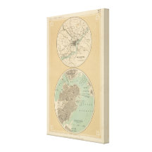 Philadelphia and Boston Canvas Prints