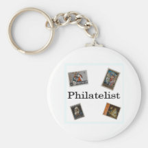 Philatelist Keychain