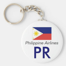 philipinesflag, PR, Philippine Airlines Keychains