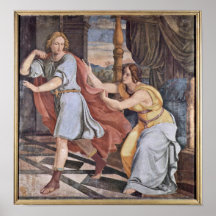 Philipp Veit - Joseph and Potiphars wife Posters